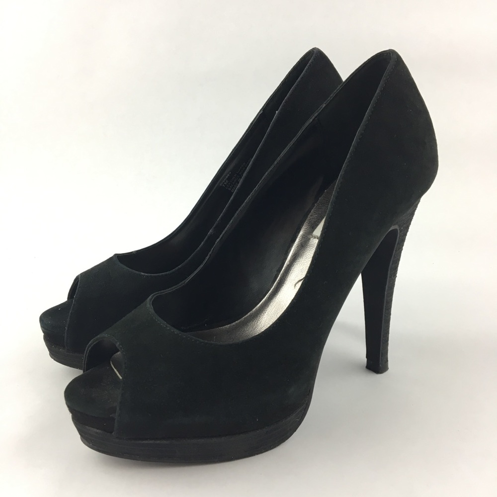 Steve Madden Black Platform Stilettos Disobey 8